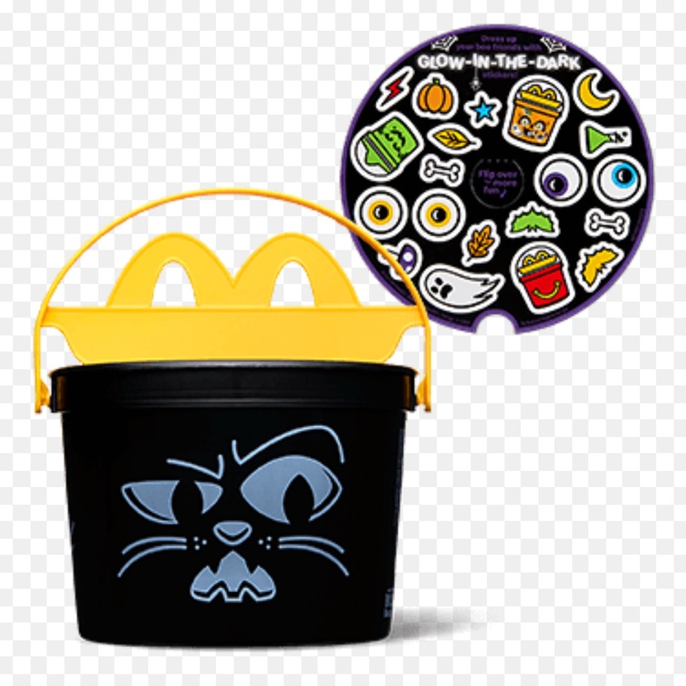 2025 McDonald’s Black Cat Boo Bucket – Unused w/ Stickers